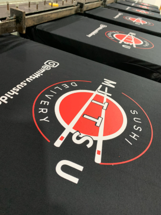 Opção 3 de Serigrafia em Base D’água