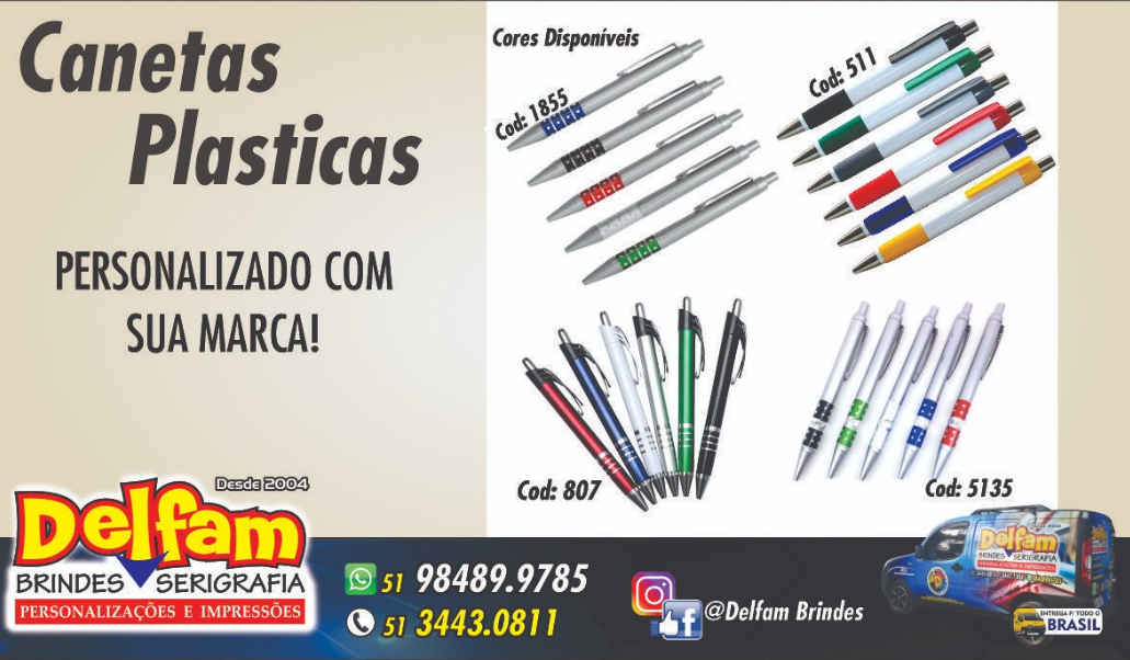 Canetas Personalizadas