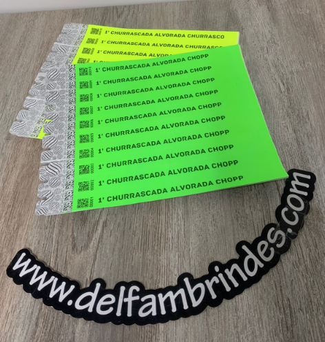 Pulseira Vip Personalizada
