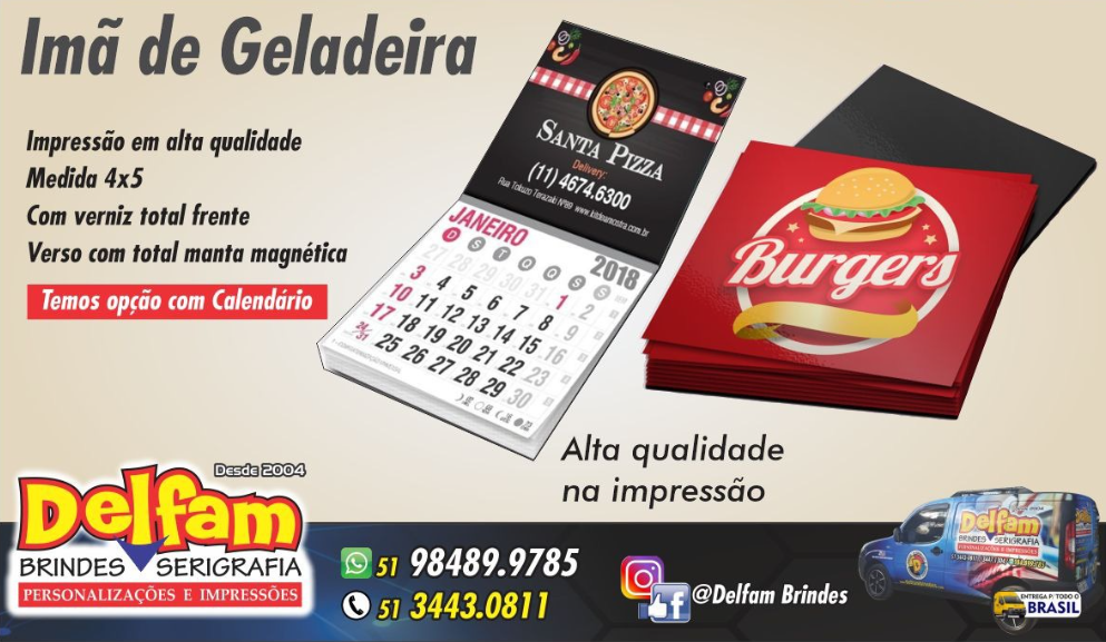 Imã de Geladeira