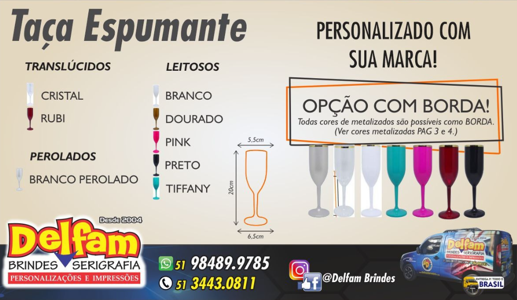 Taças Espumante